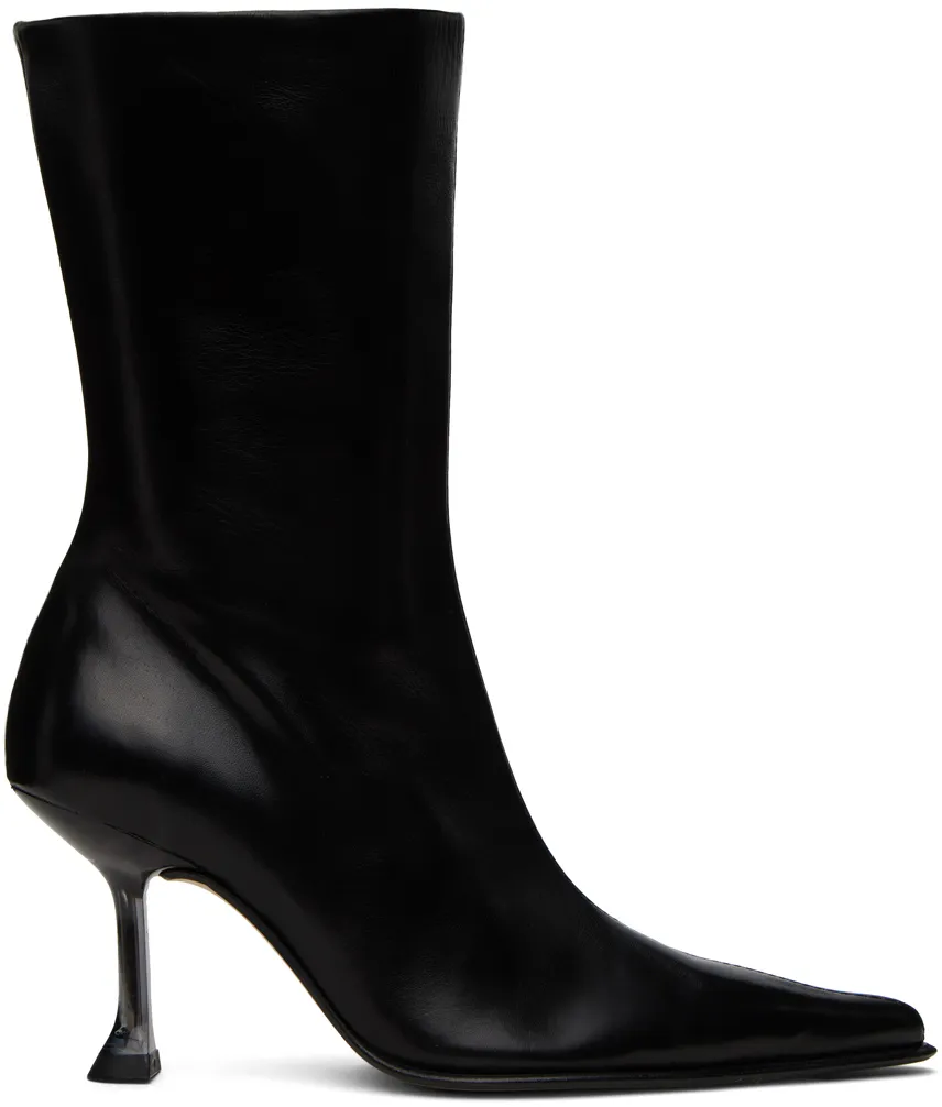 70Mm Leather Boots