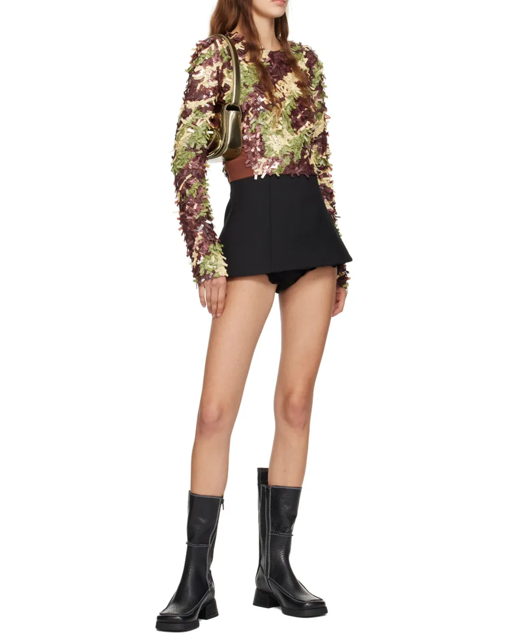 Alzira Spliced Short Boots
