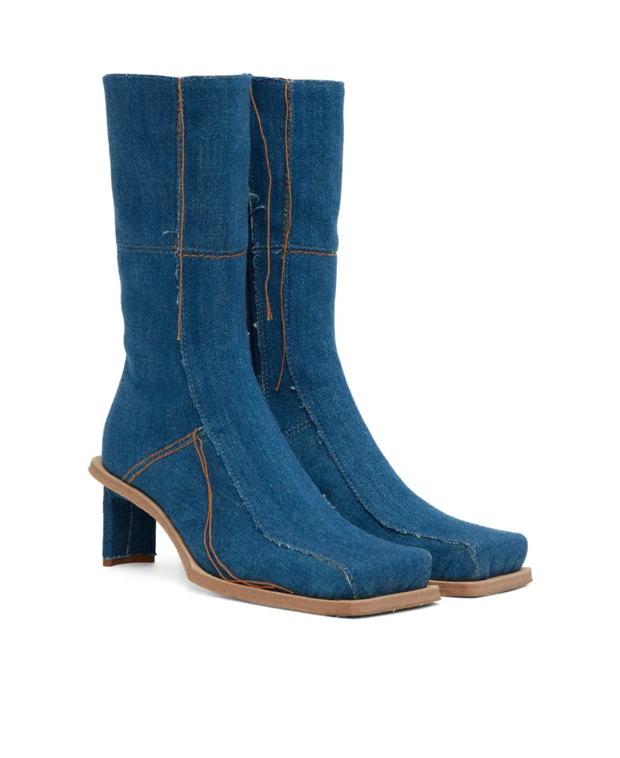 Amparo High-Heeled Medium Boots