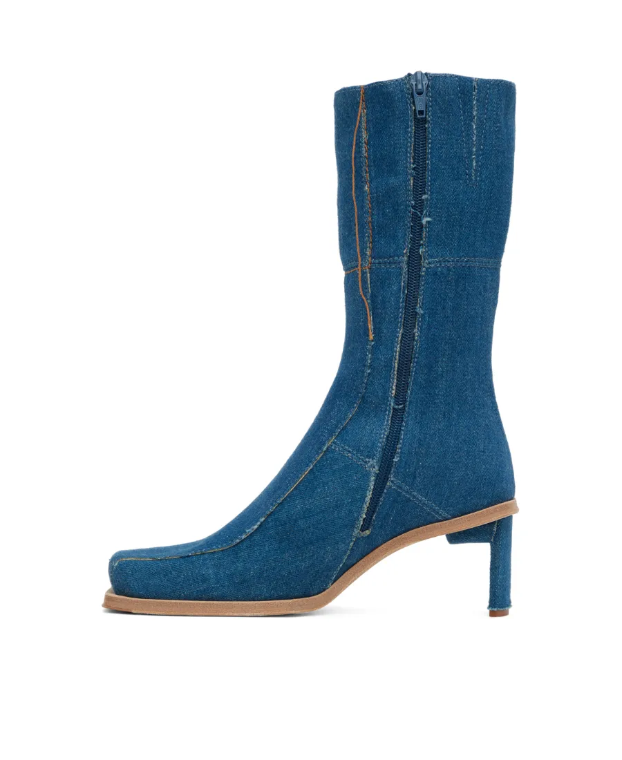 Amparo High-Heeled Medium Boots