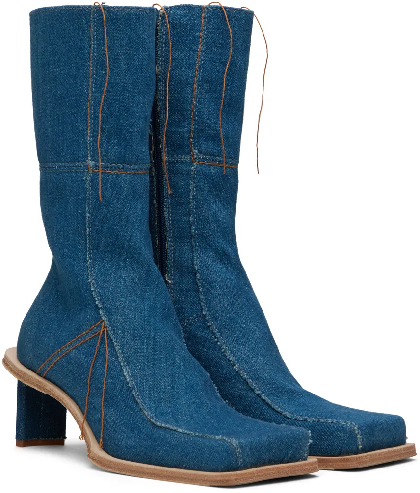 Amparo High-Heeled Medium Boots