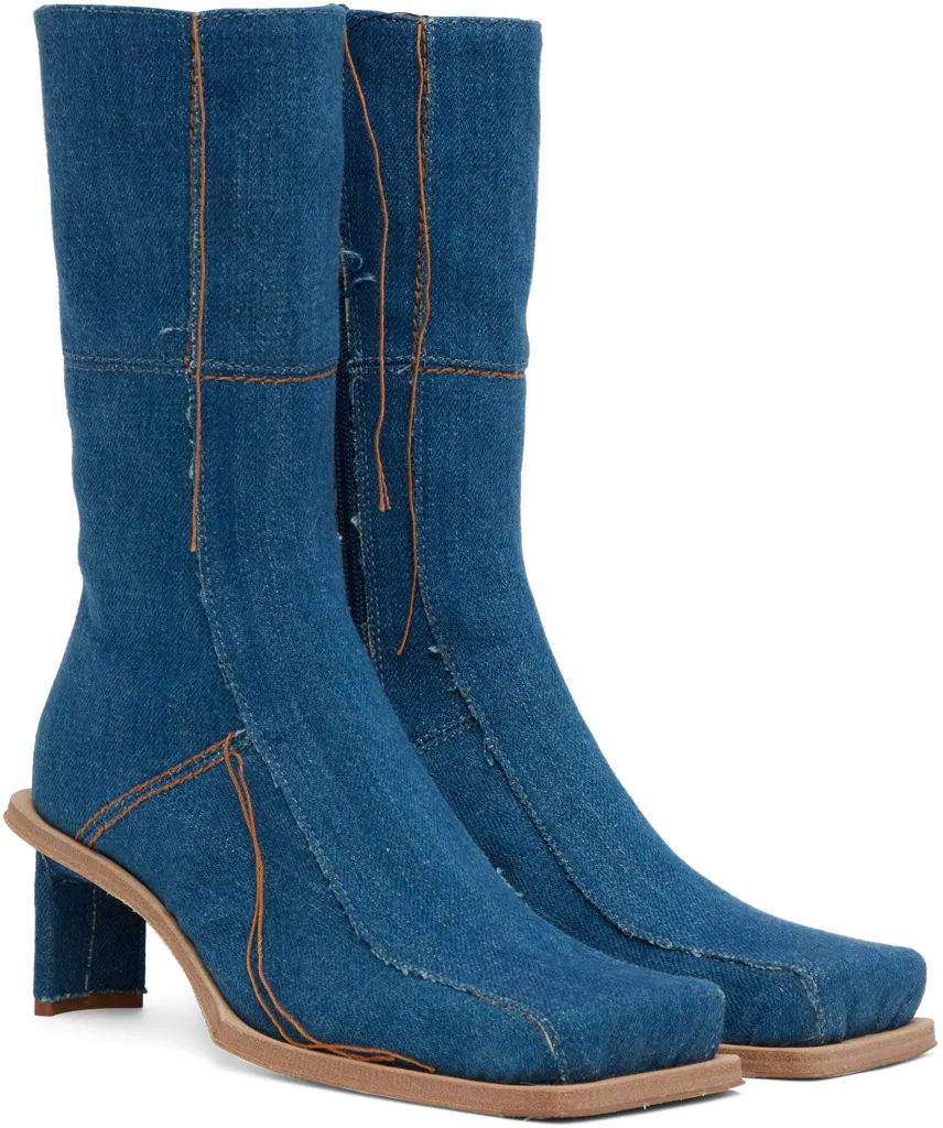 Amparo High-Heeled Medium Boots