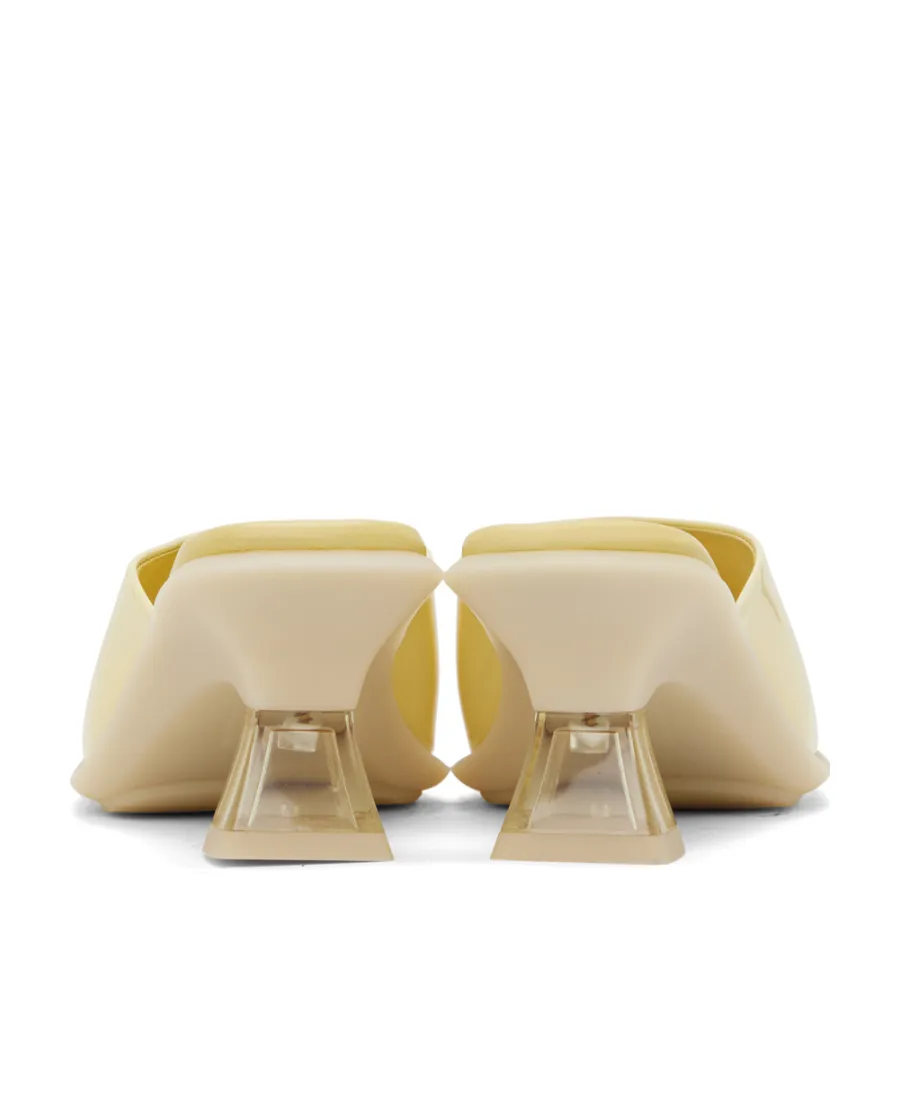 Open Square Heeled Sandals