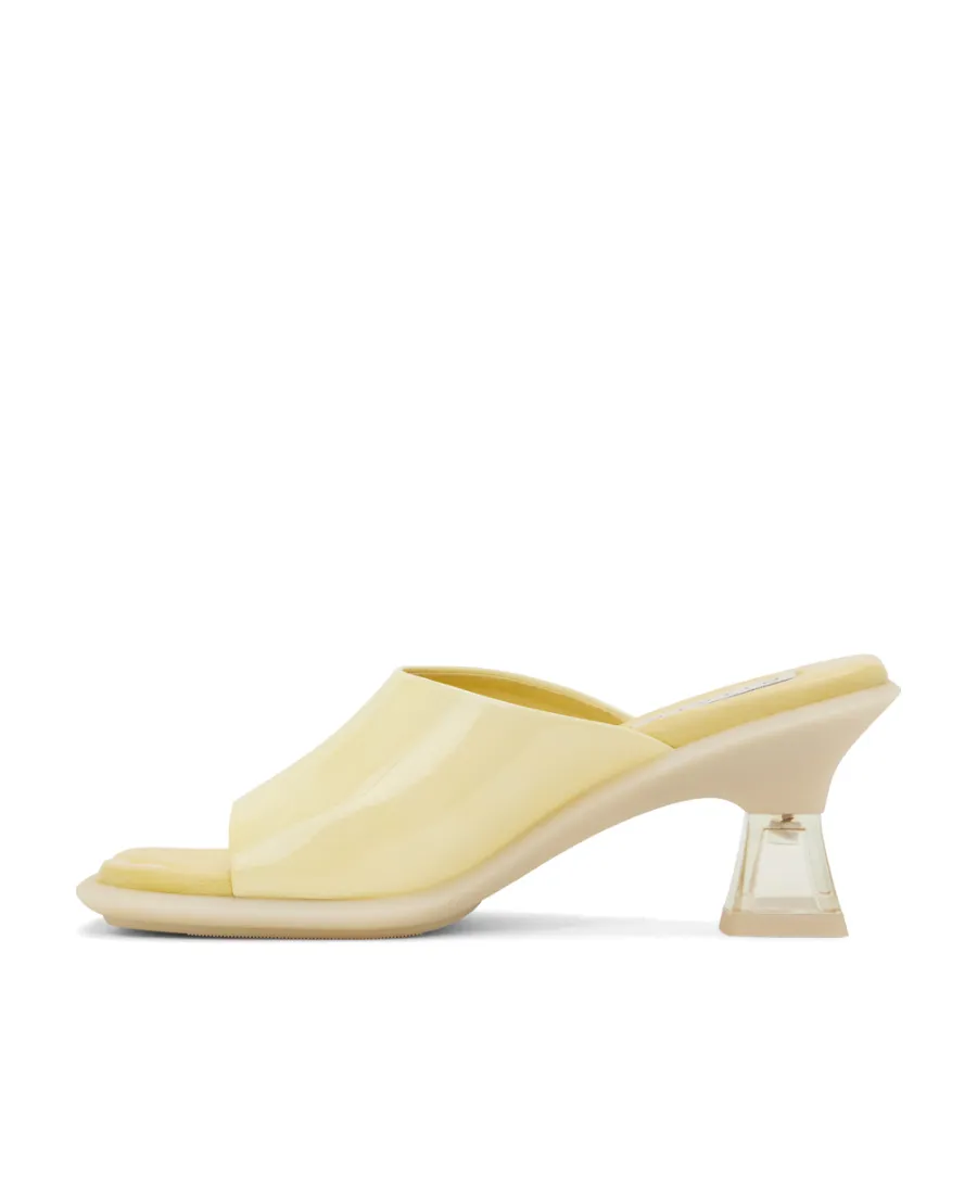 Open Square Heeled Sandals