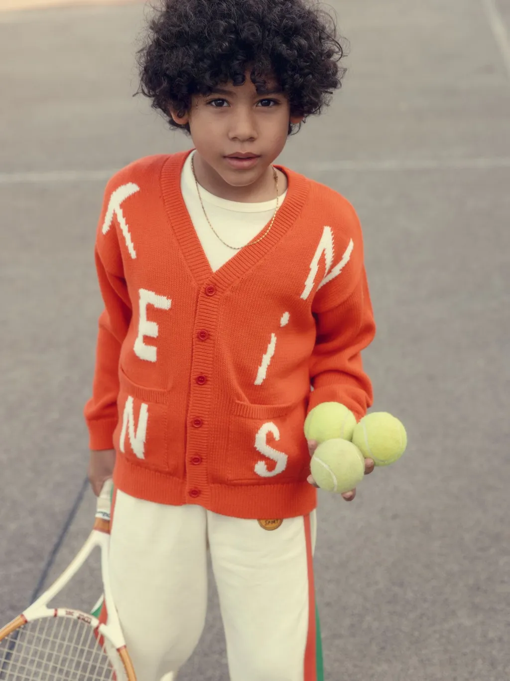 Tennis Knitted Cardigan