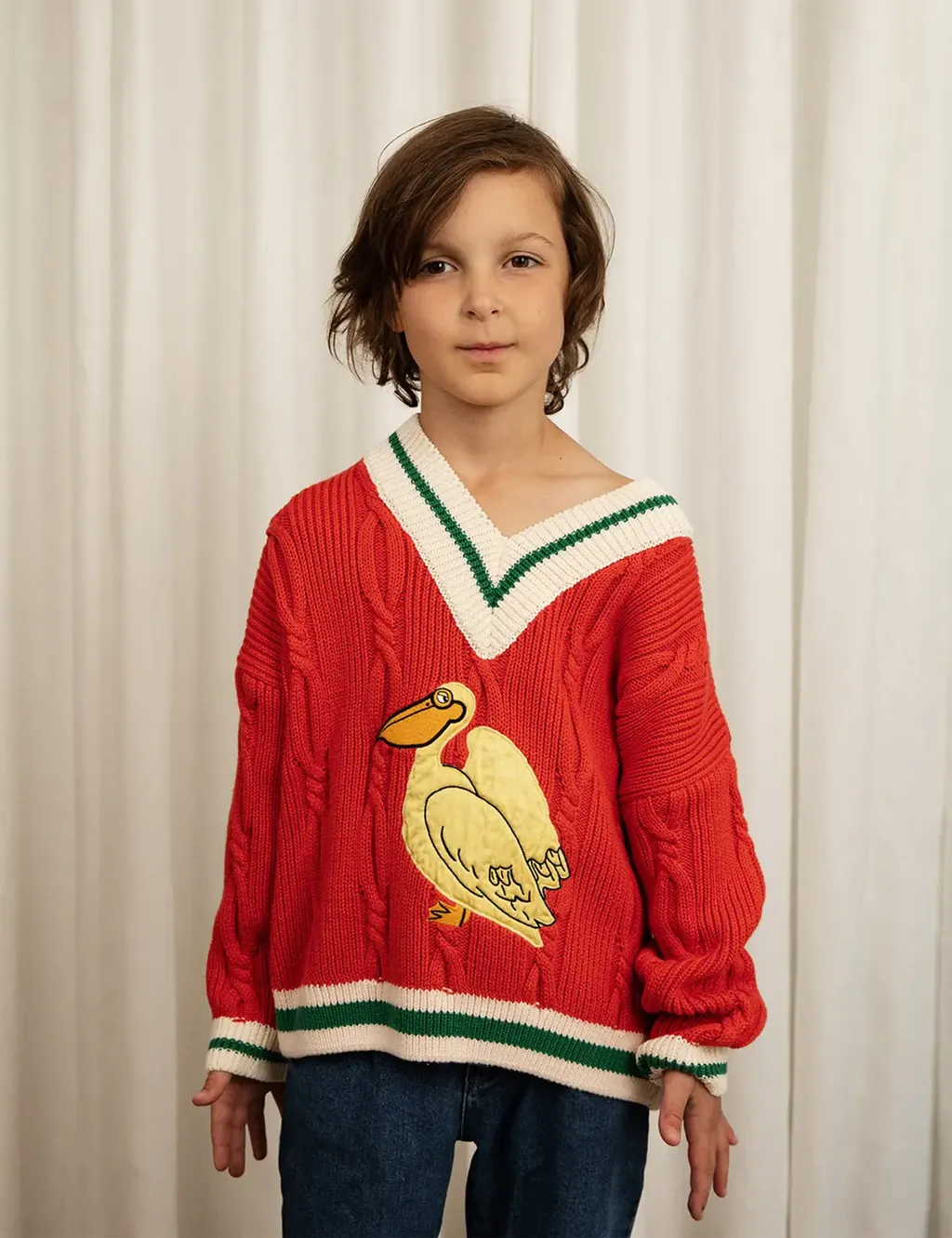 Pelican V-Neck Jumper