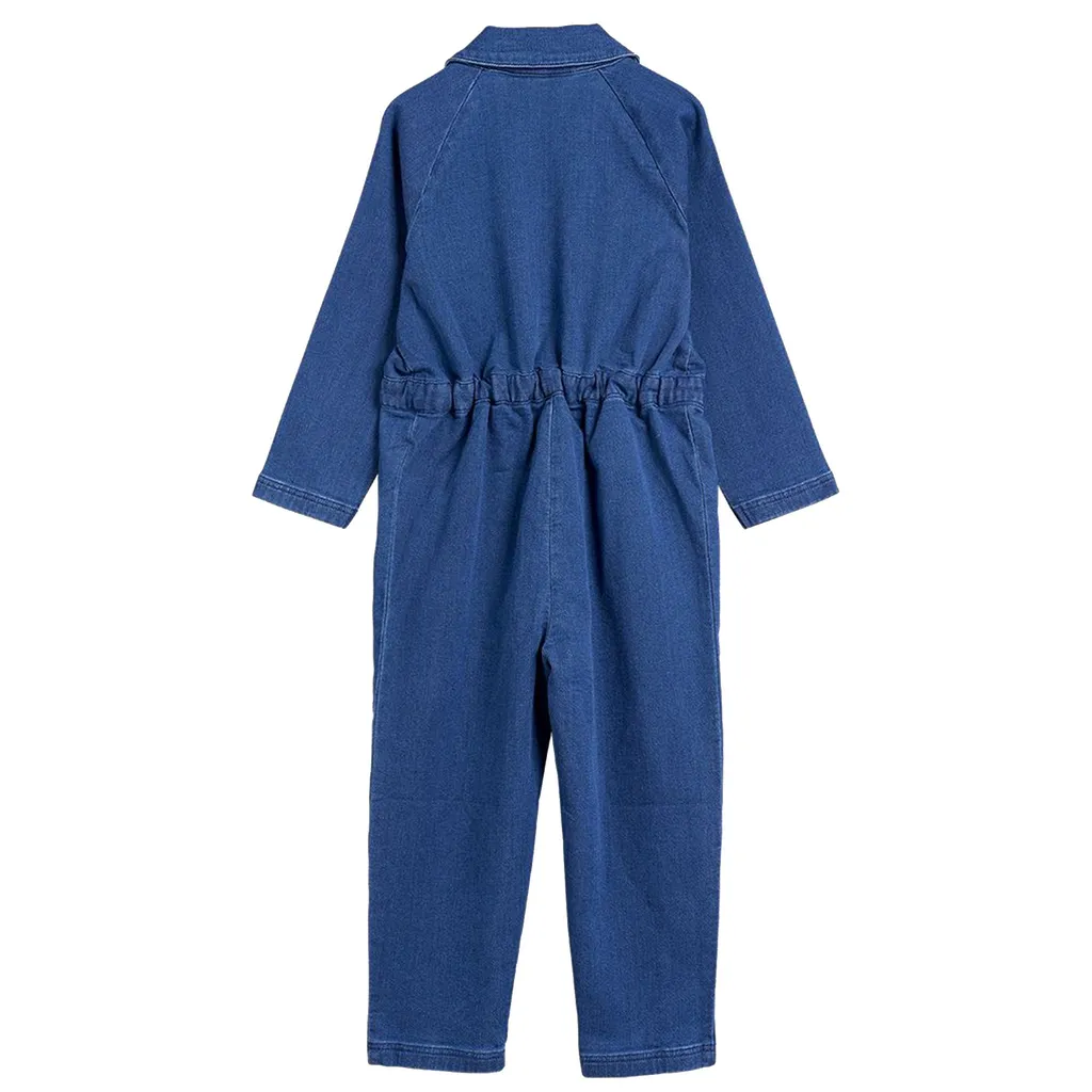 Organic Cotton Denim Jumpsuit