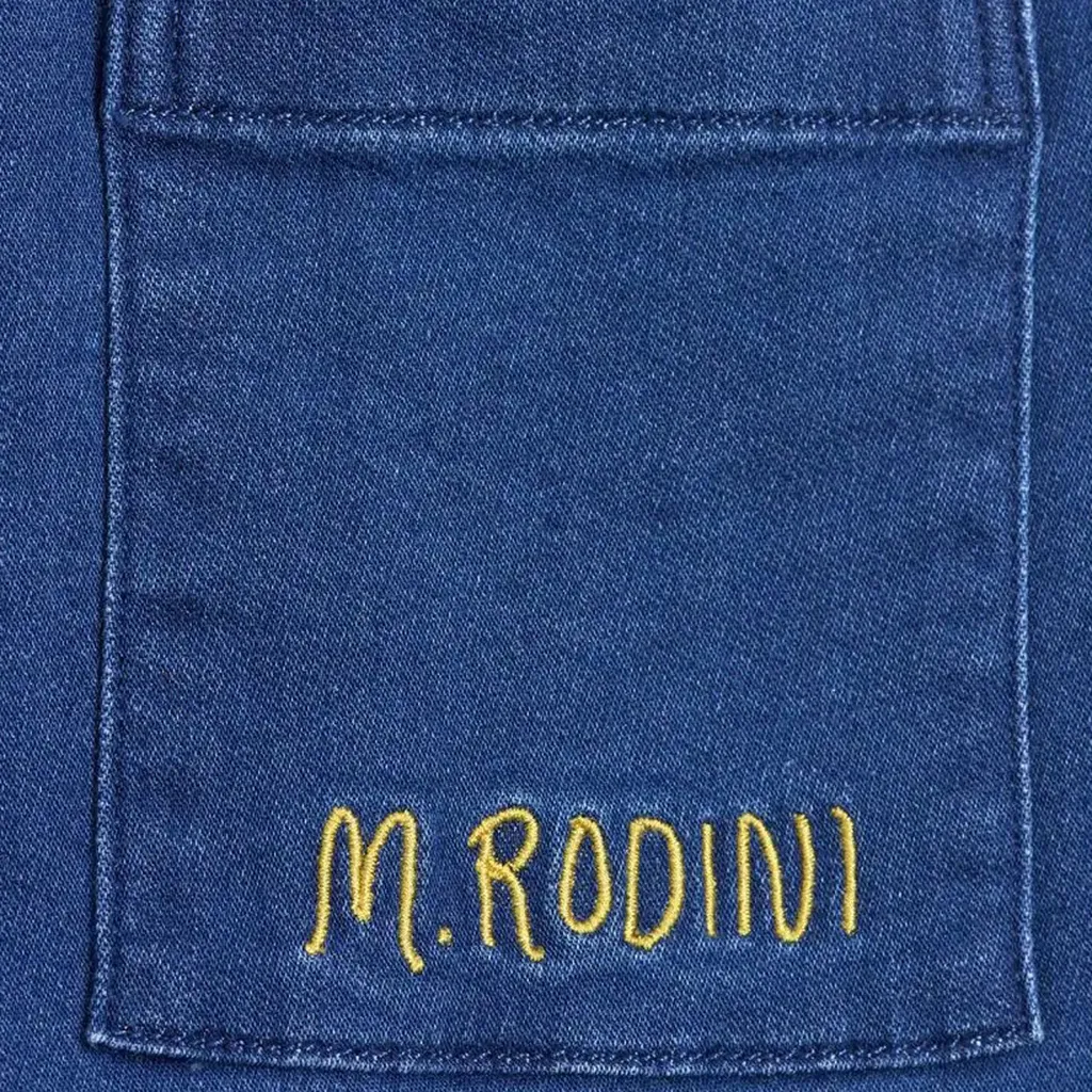 Baby Girl Organic Cotton Denim Jumpsuit