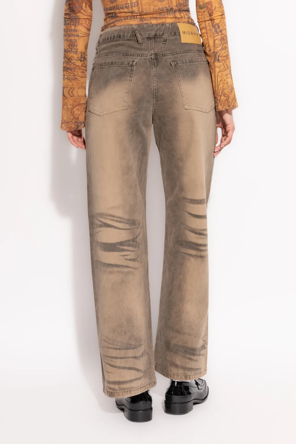Logo-Patch Jeans