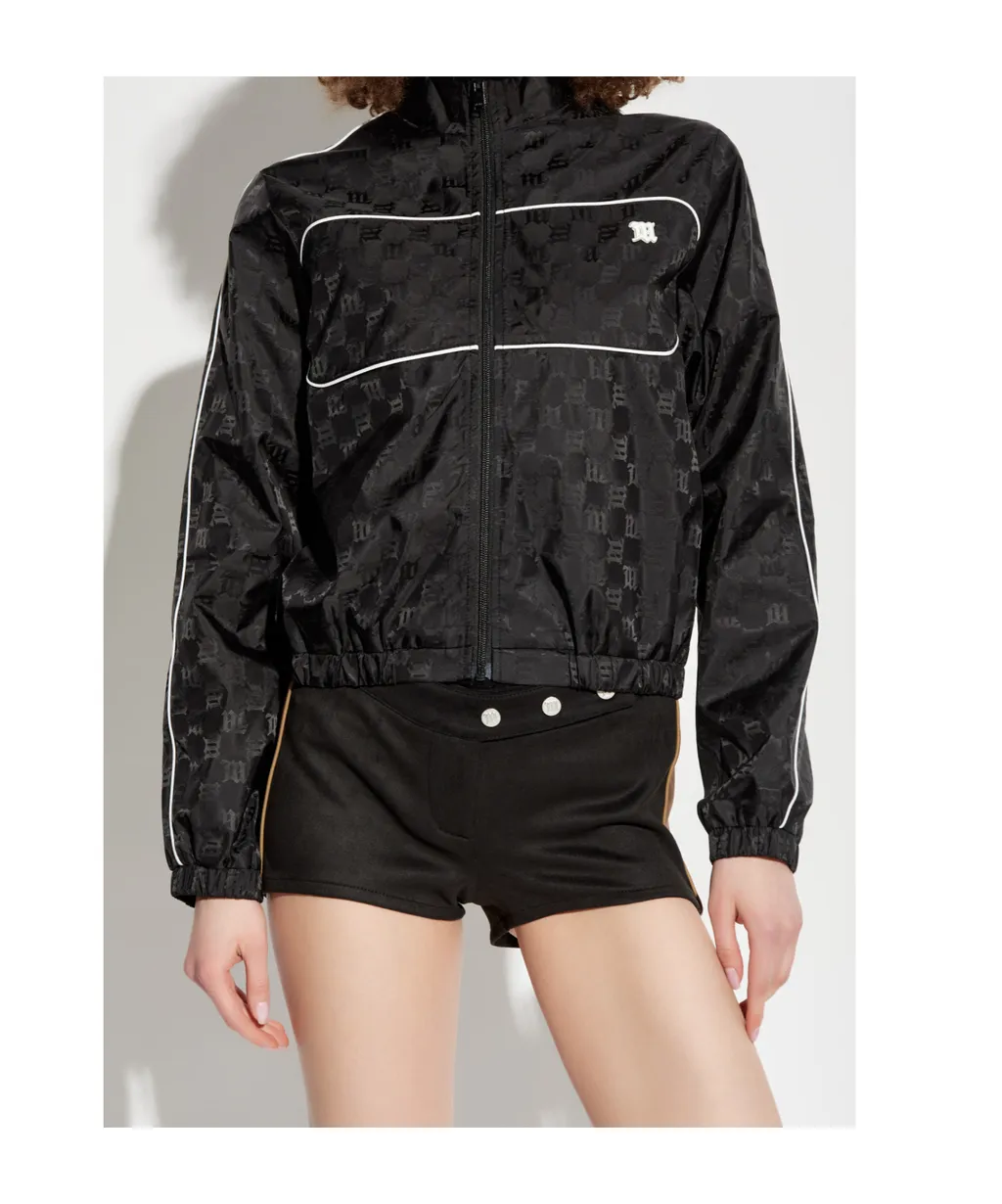 Monogram-Print Jacket