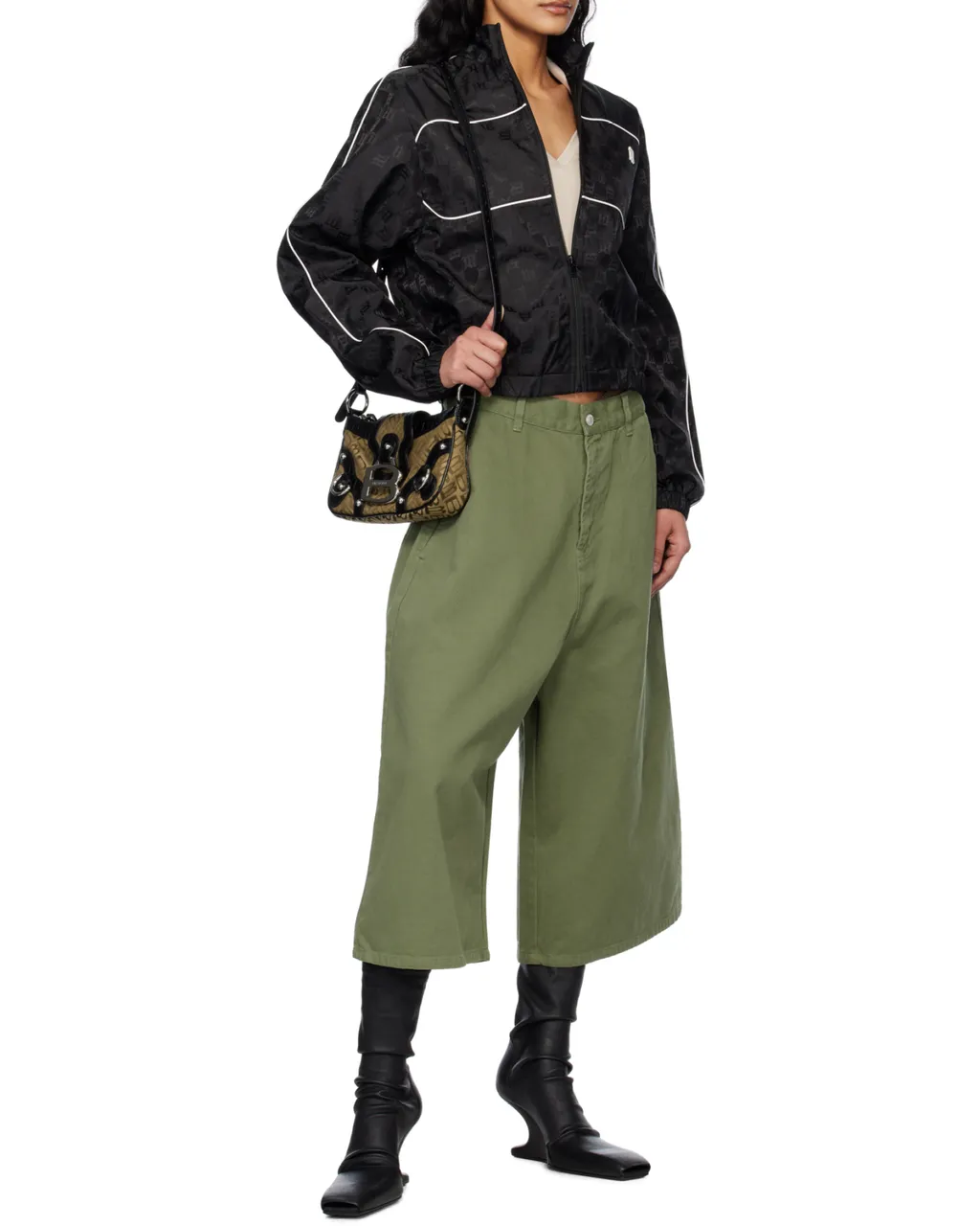 Monogram-Print Jacket