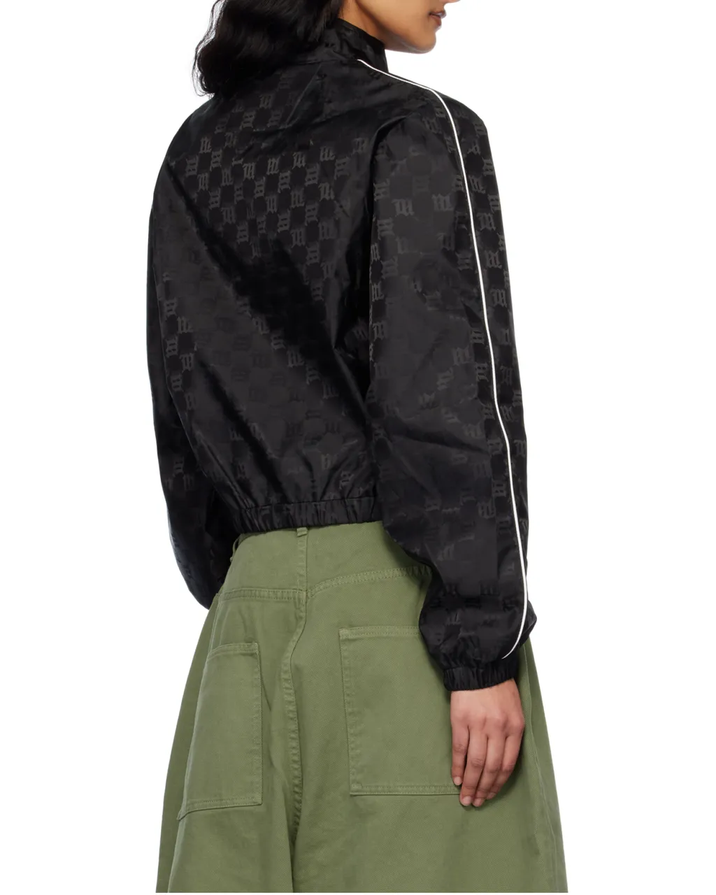 Monogram-Print Jacket