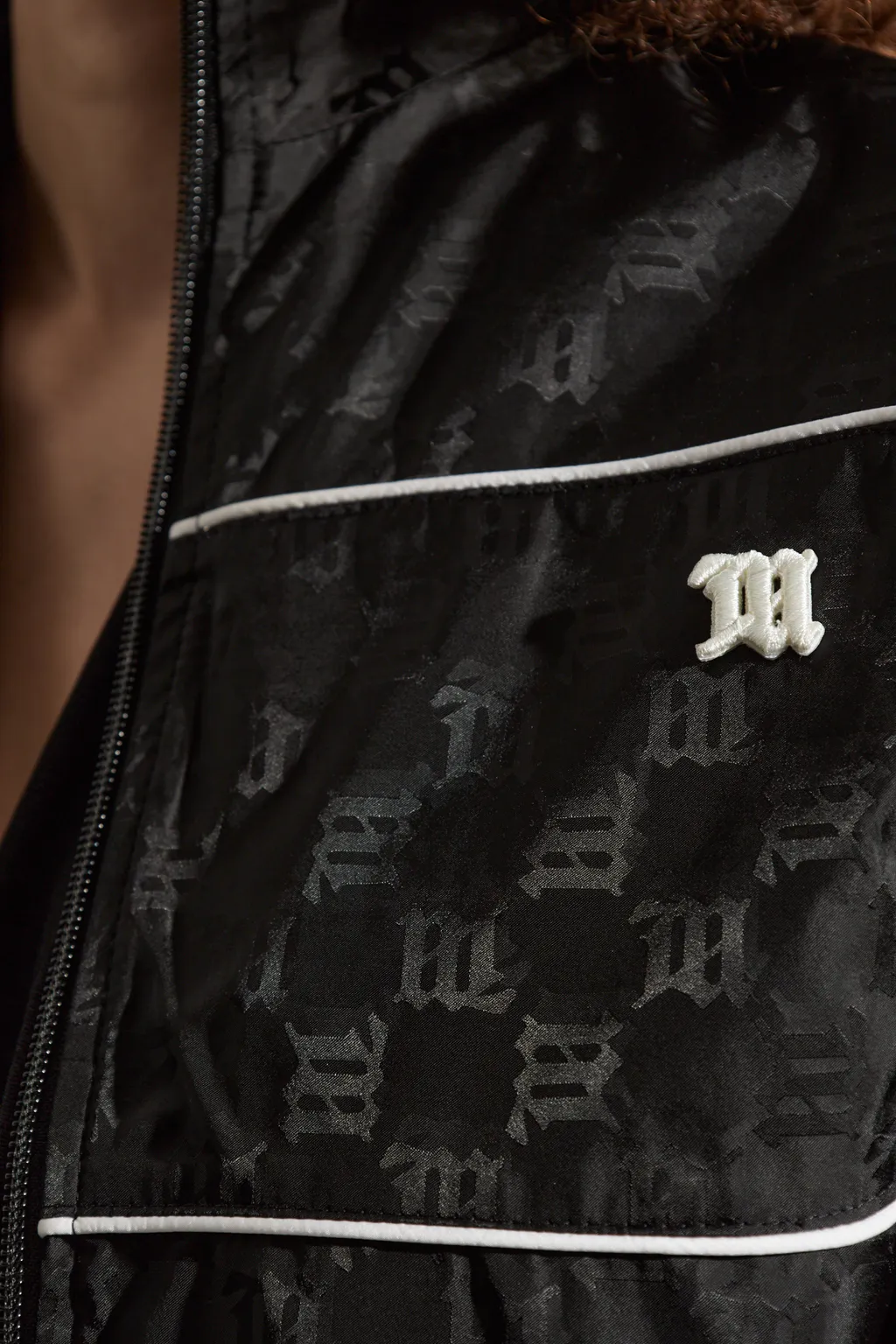 Monogram-Print Jacket