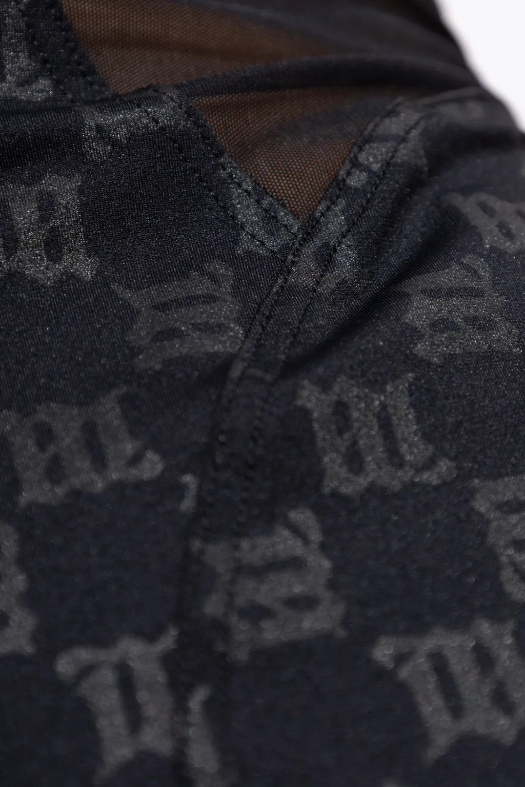 Logo-Print Midi Dress