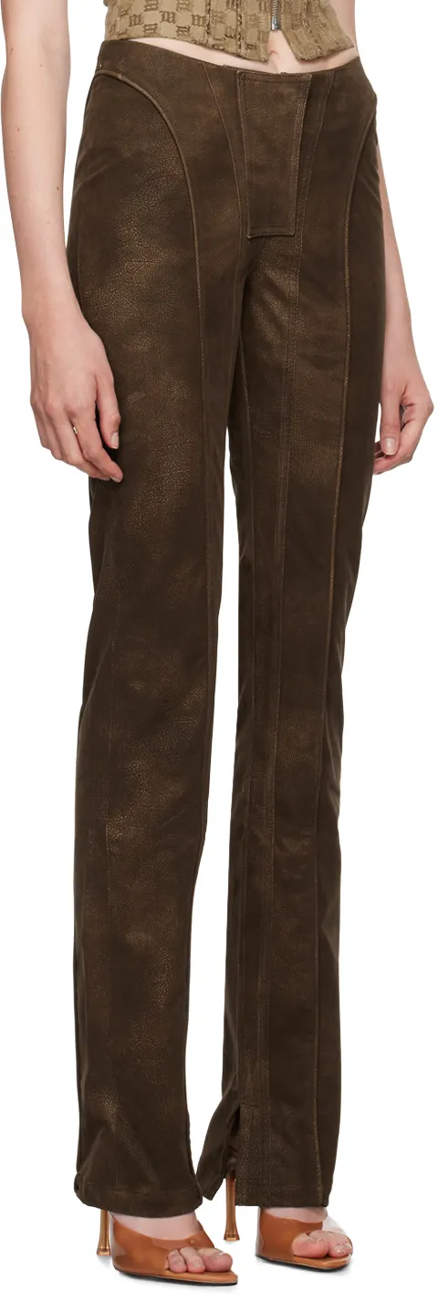 Stitched Tailored Casual Pants