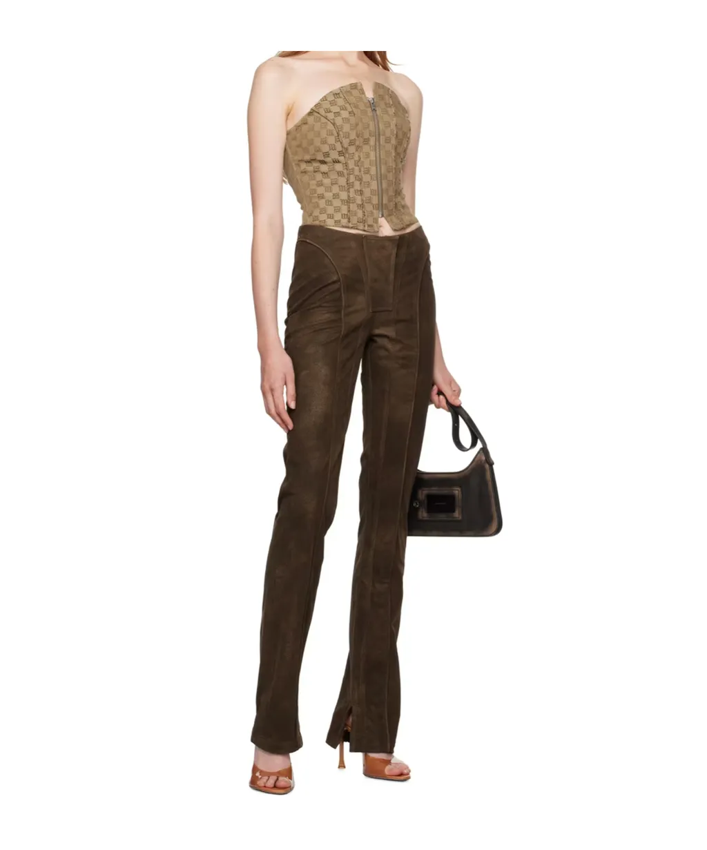 Stitched Tailored Casual Pants