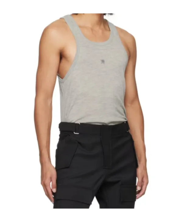 Logo-Decorated Vest