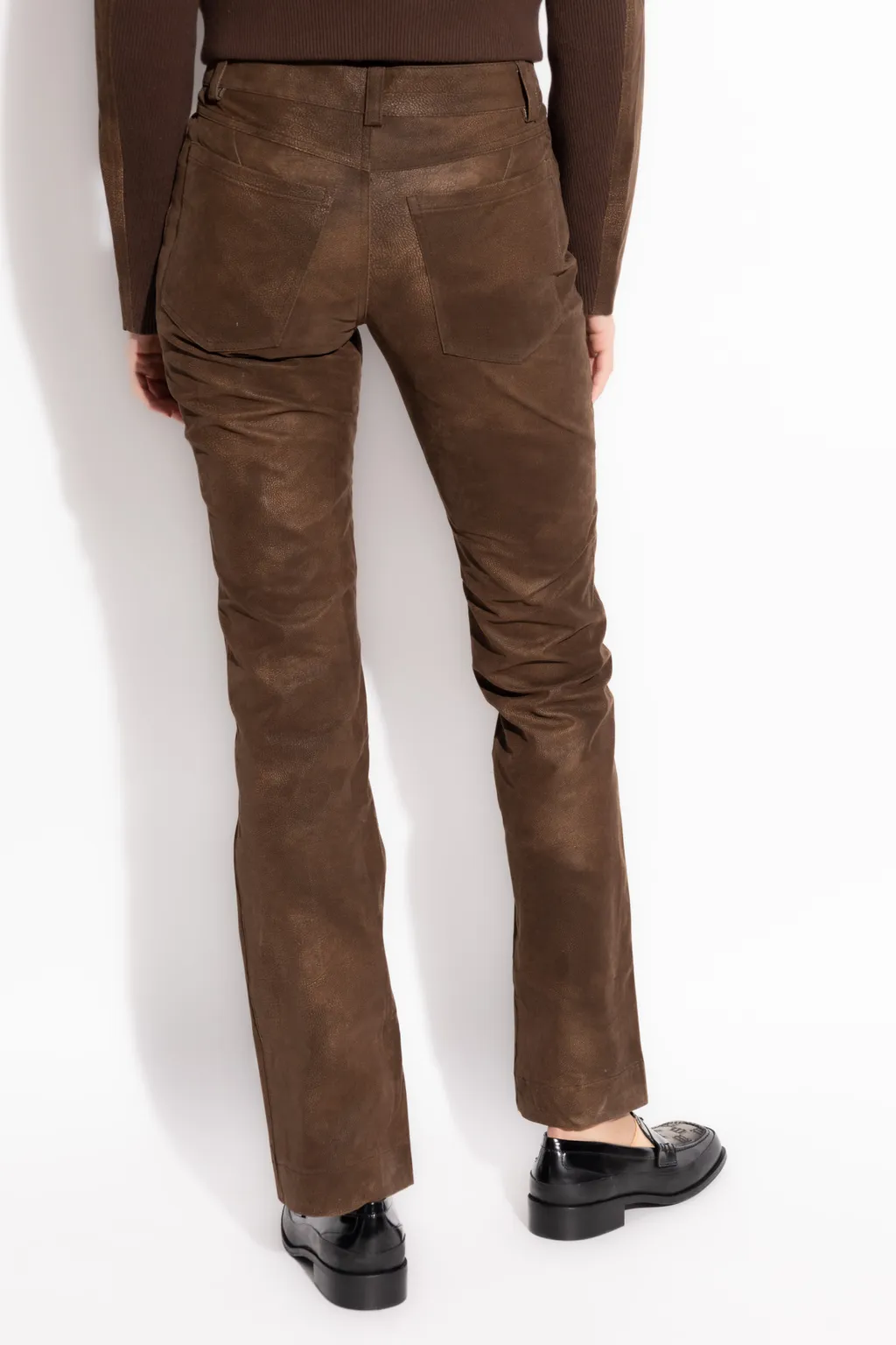 Logo-Plaque Tapered Trousers