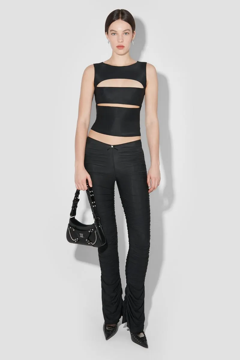 Cut-Out Sleeveless Top