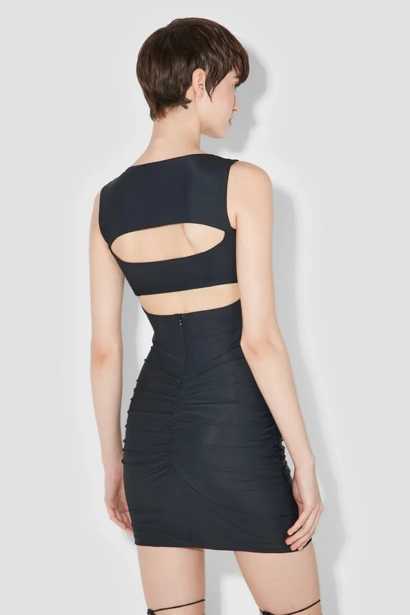 Cut-Out Mini Dress