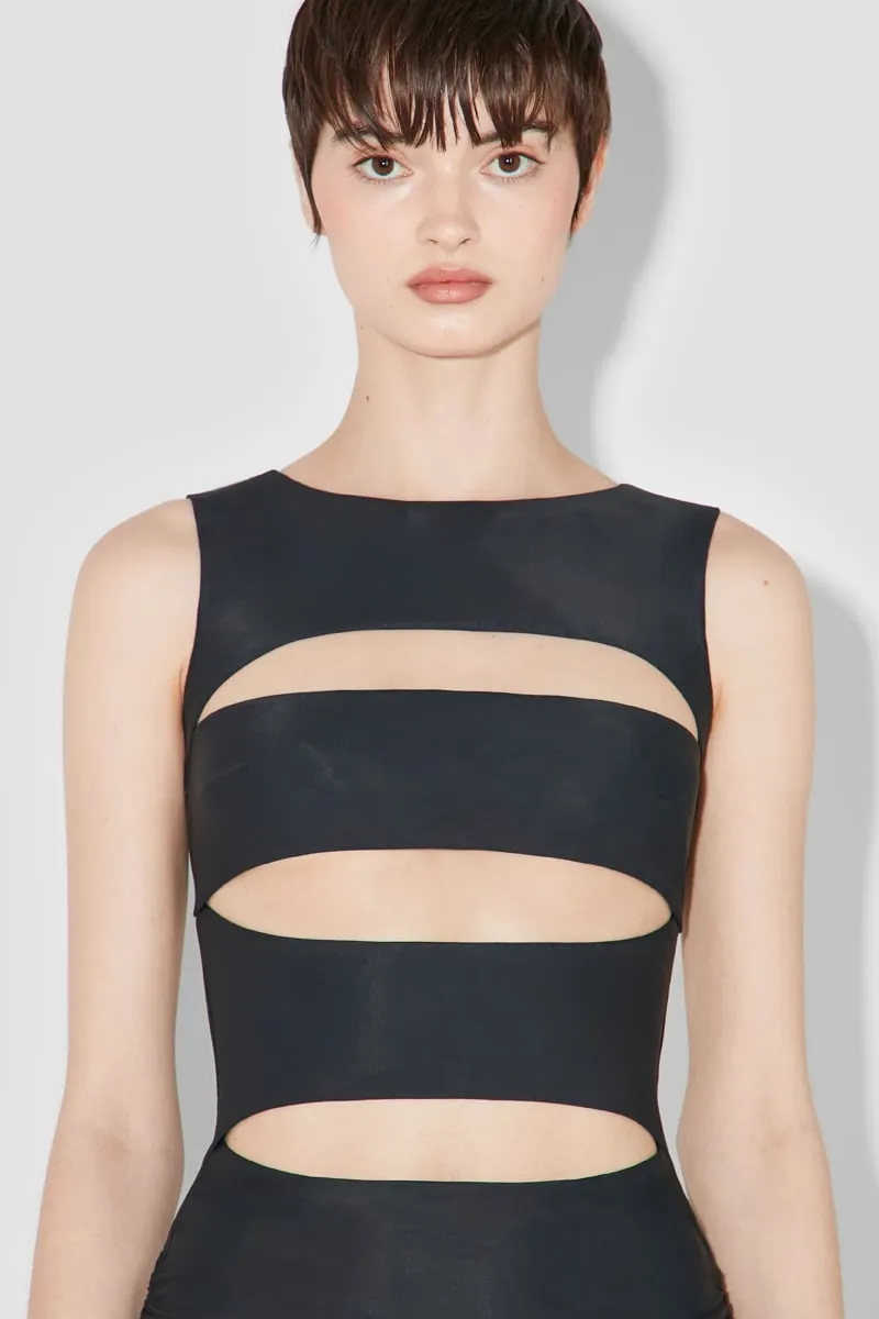 Cut-Out Mini Dress