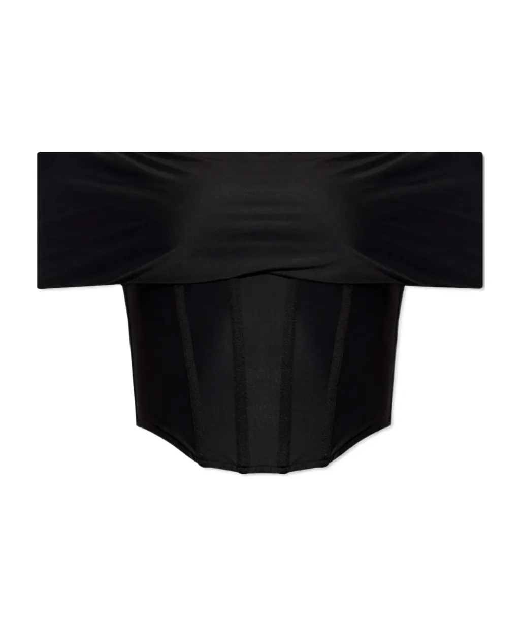 Elena Corset Off-Shoulder Blouse