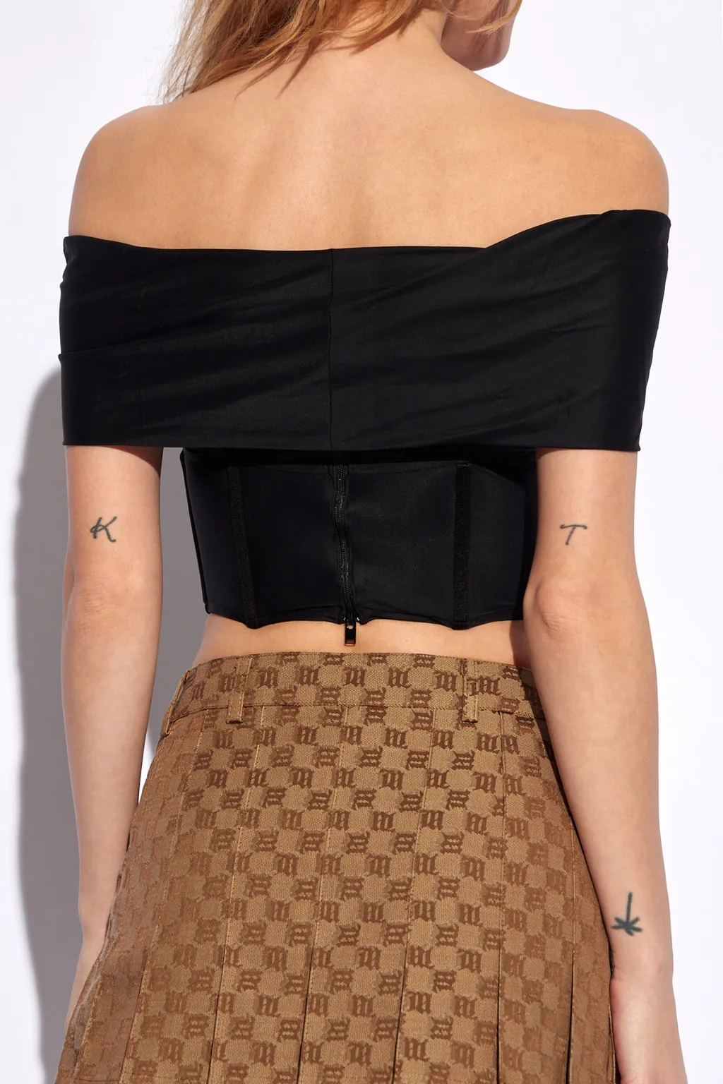 Elena Corset Off-Shoulder Blouse
