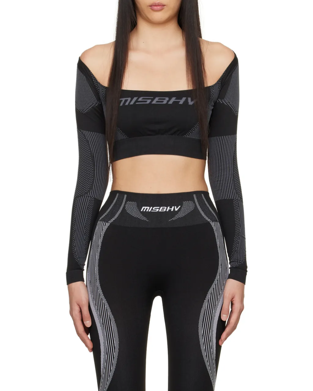 Long Sleeved Cropped Sports Top
