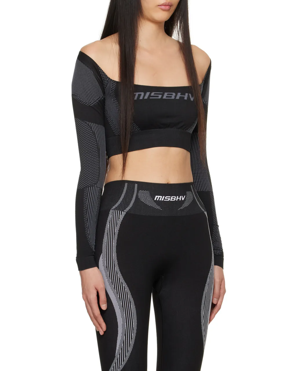 Long Sleeved Cropped Sports Top