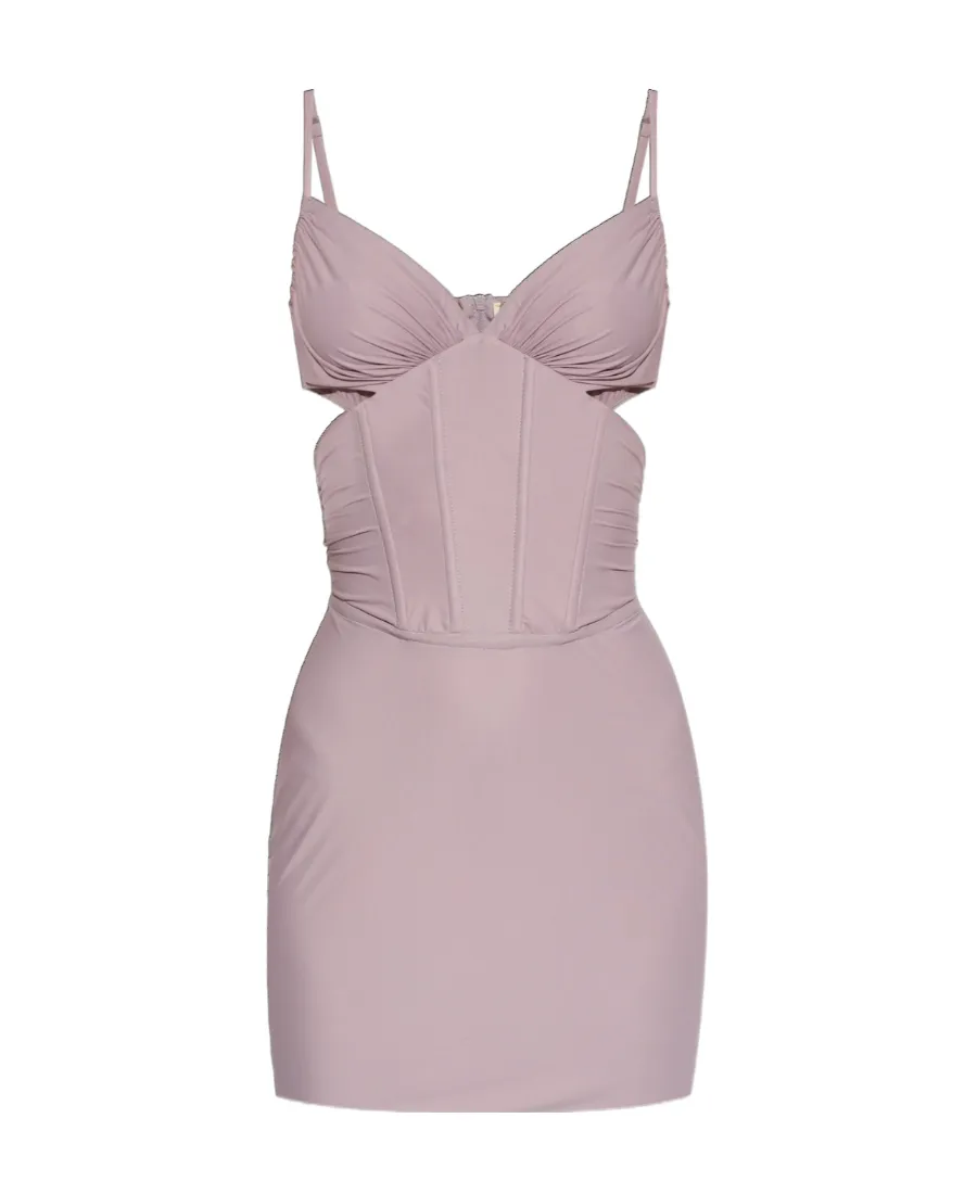 Corset-Style Cut-Out Minidress