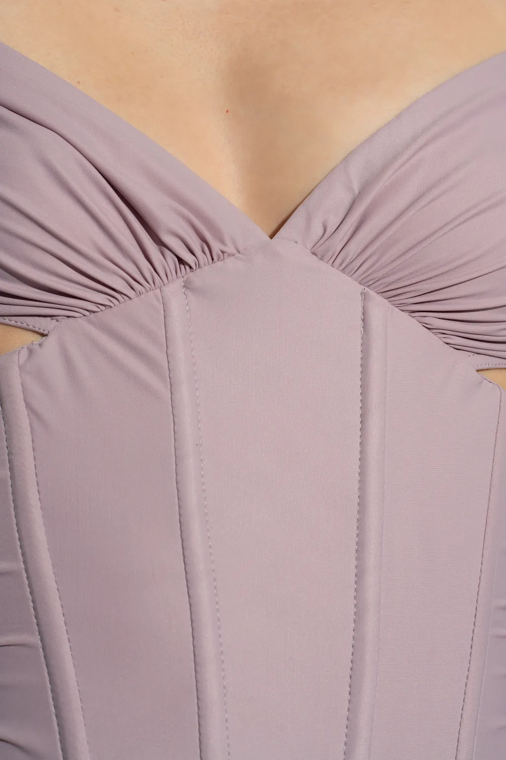 Corset-Style Cut-Out Minidress