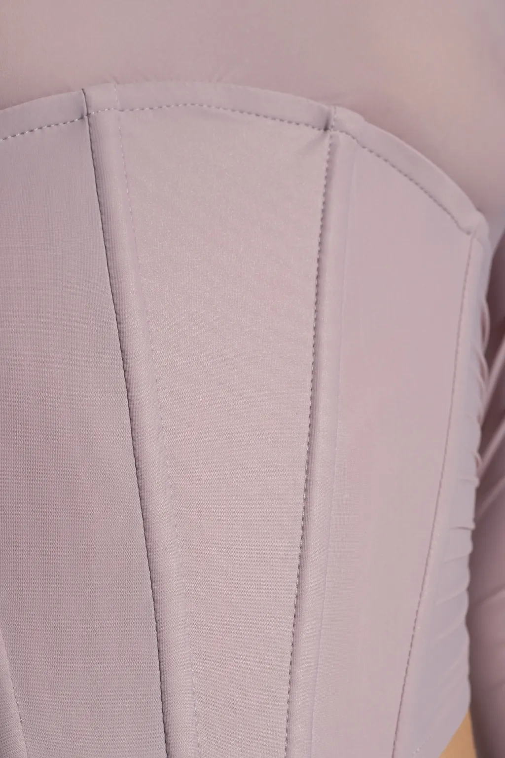 Long Sleeve Corset Top
