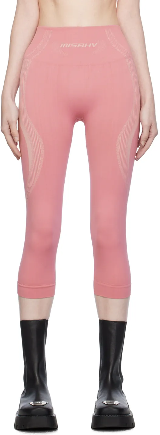 Logo-Print Cropped Leggings