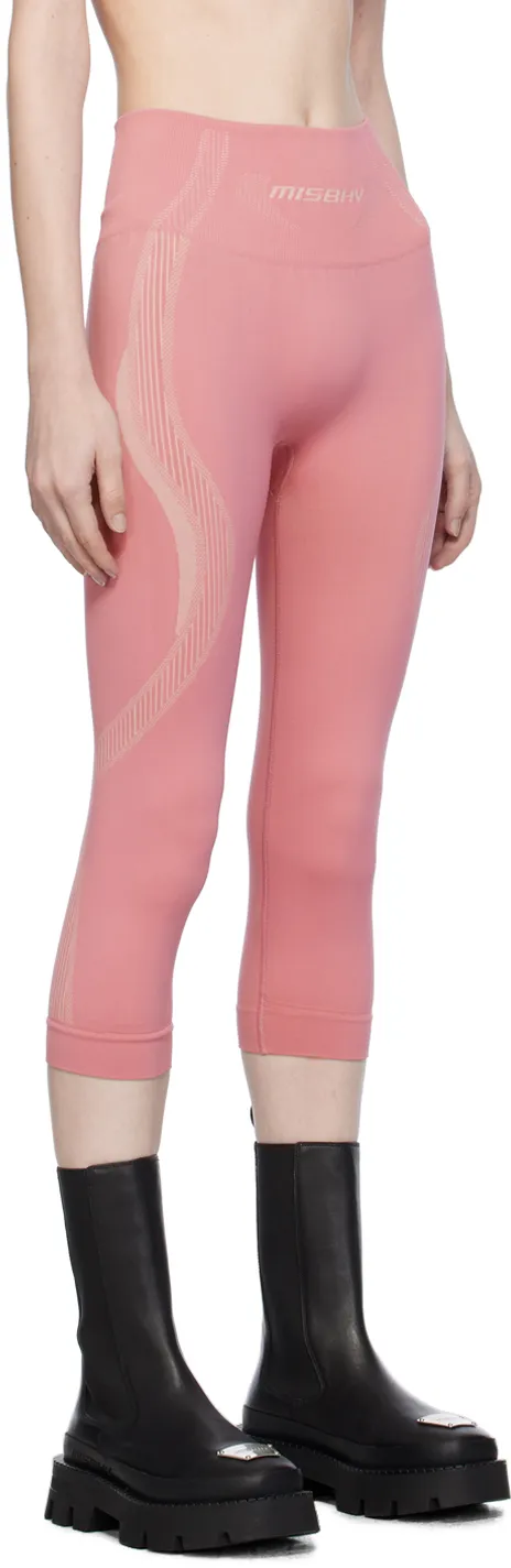 Logo-Print Cropped Leggings