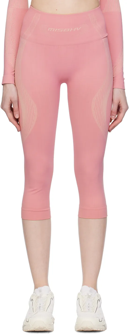 Logo-Print Cropped Leggings
