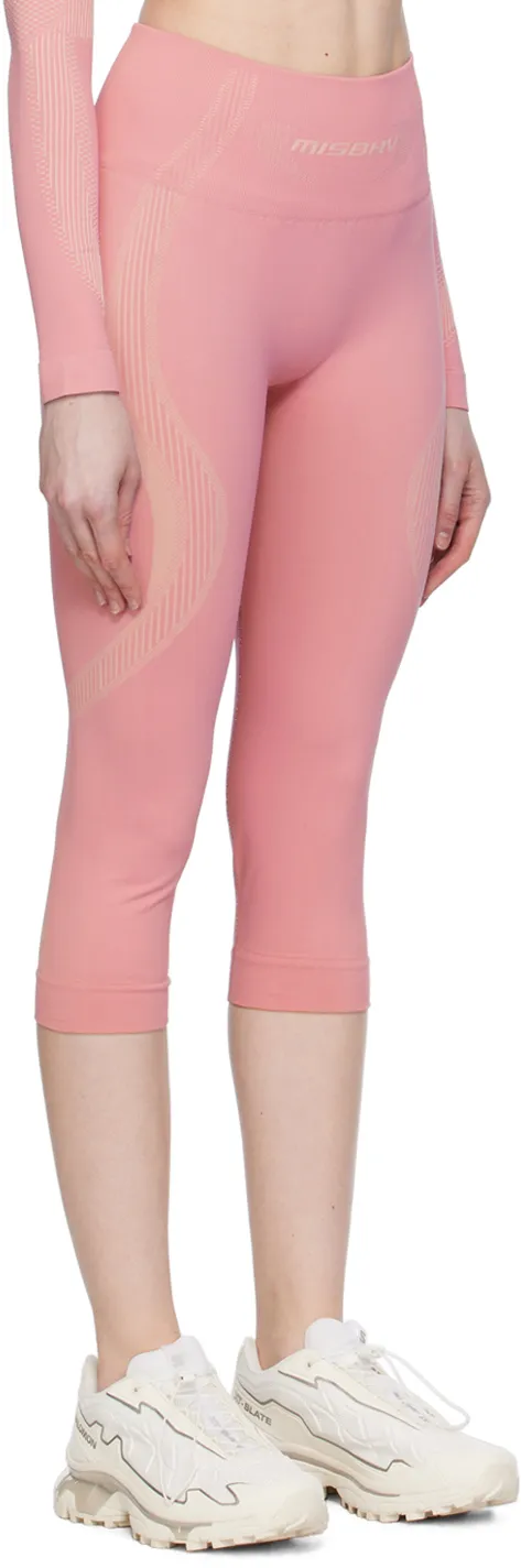 Logo-Print Cropped Leggings