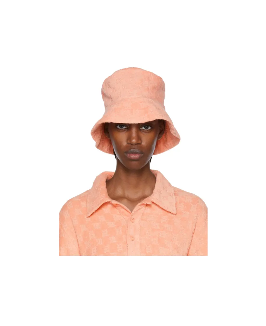 Monogram-Effect Bucket Hat