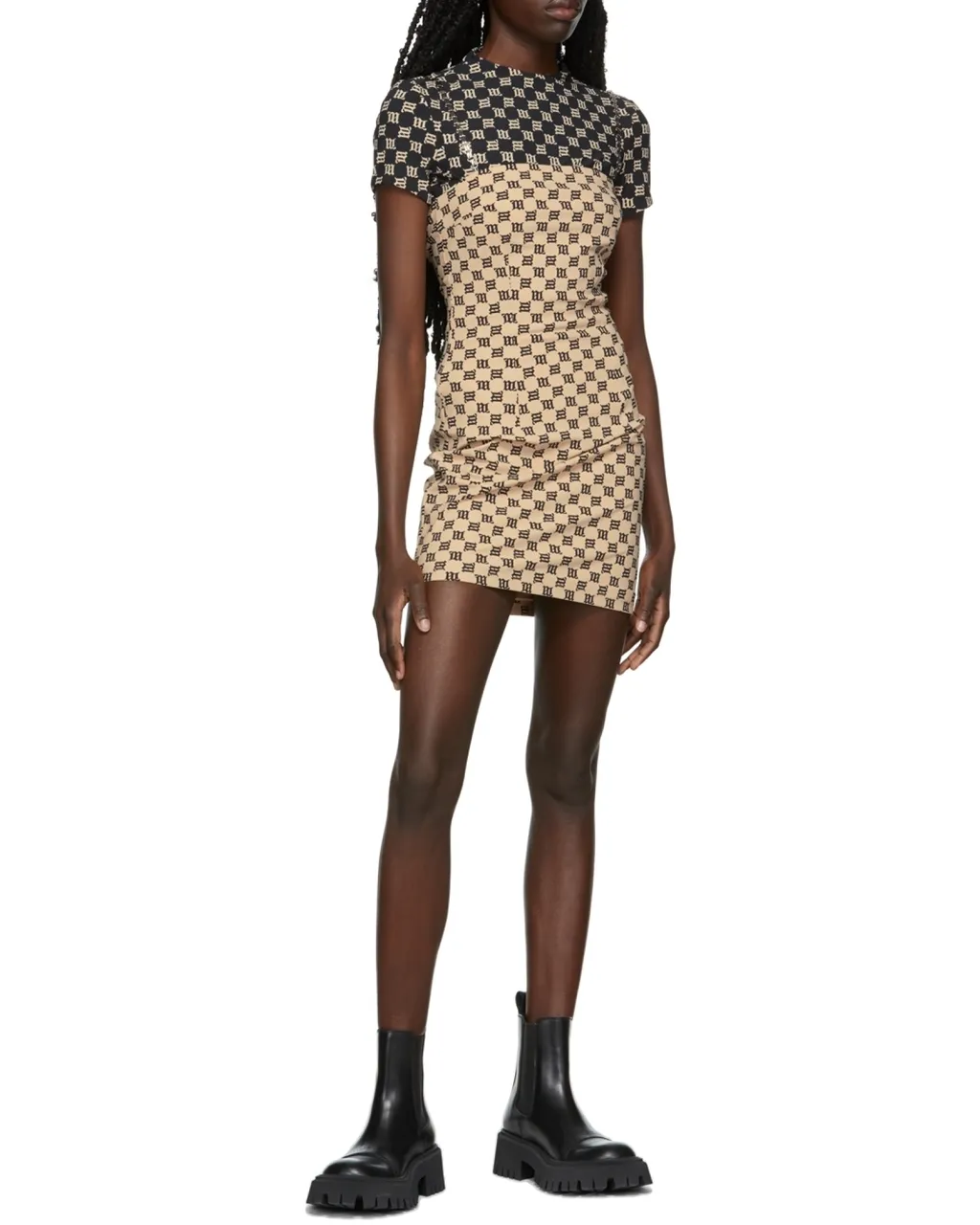 Monogram Mini Dress
