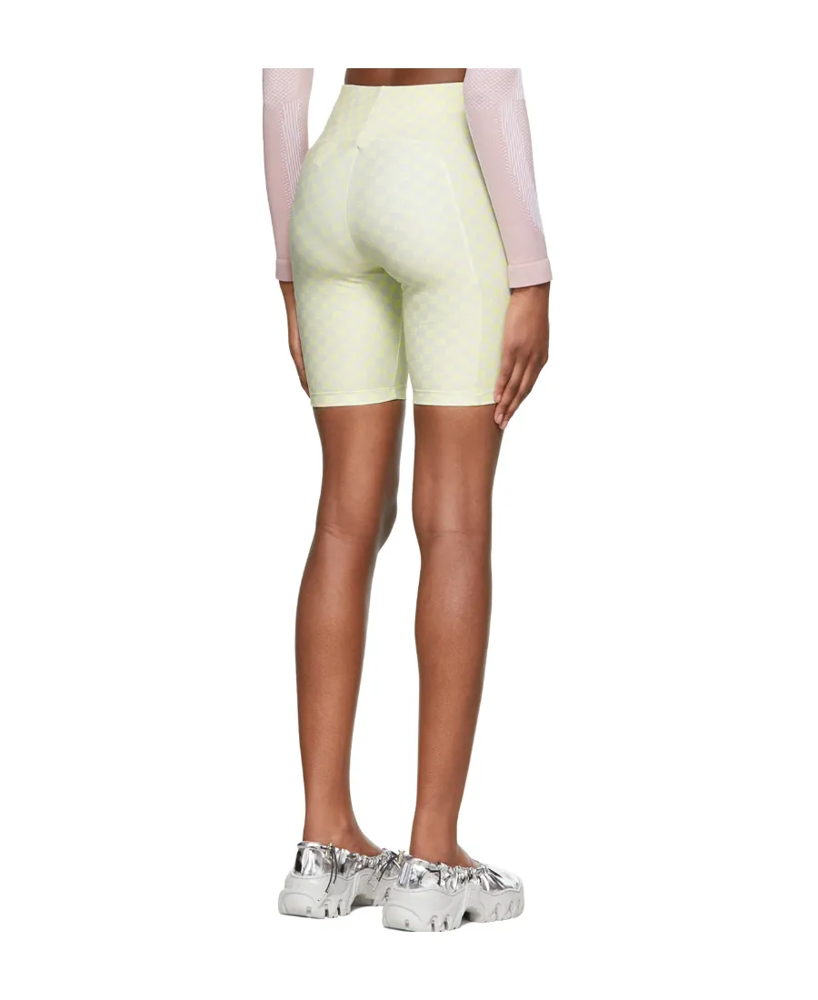 Logo High-Rise Skinny Shorts
