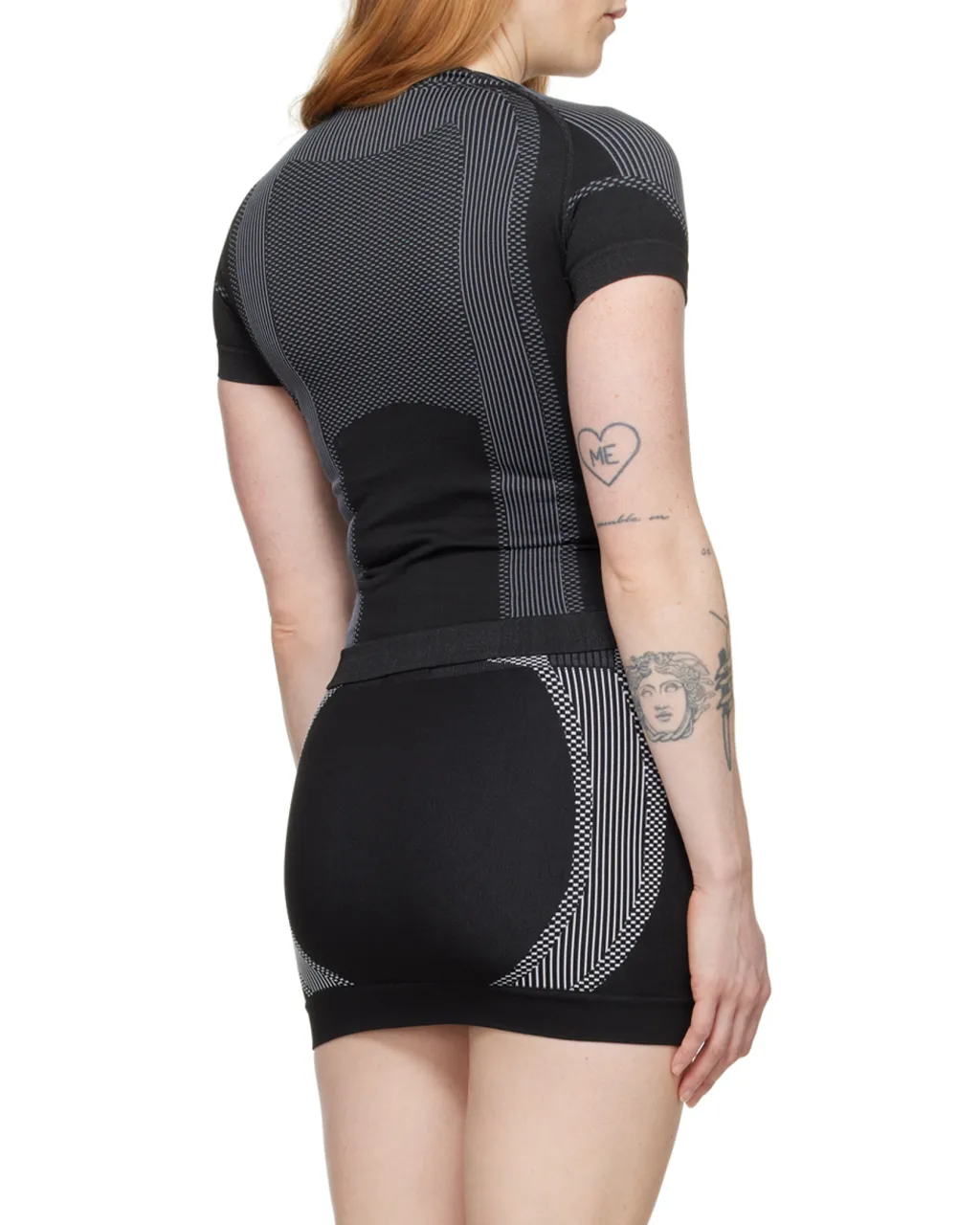 Logo-Print Stretch Top