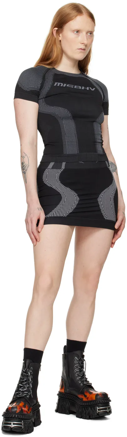 Logo-Print Stretch Top