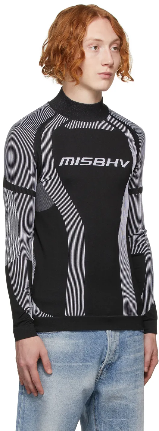Logo-Print Long-Sleeved Top