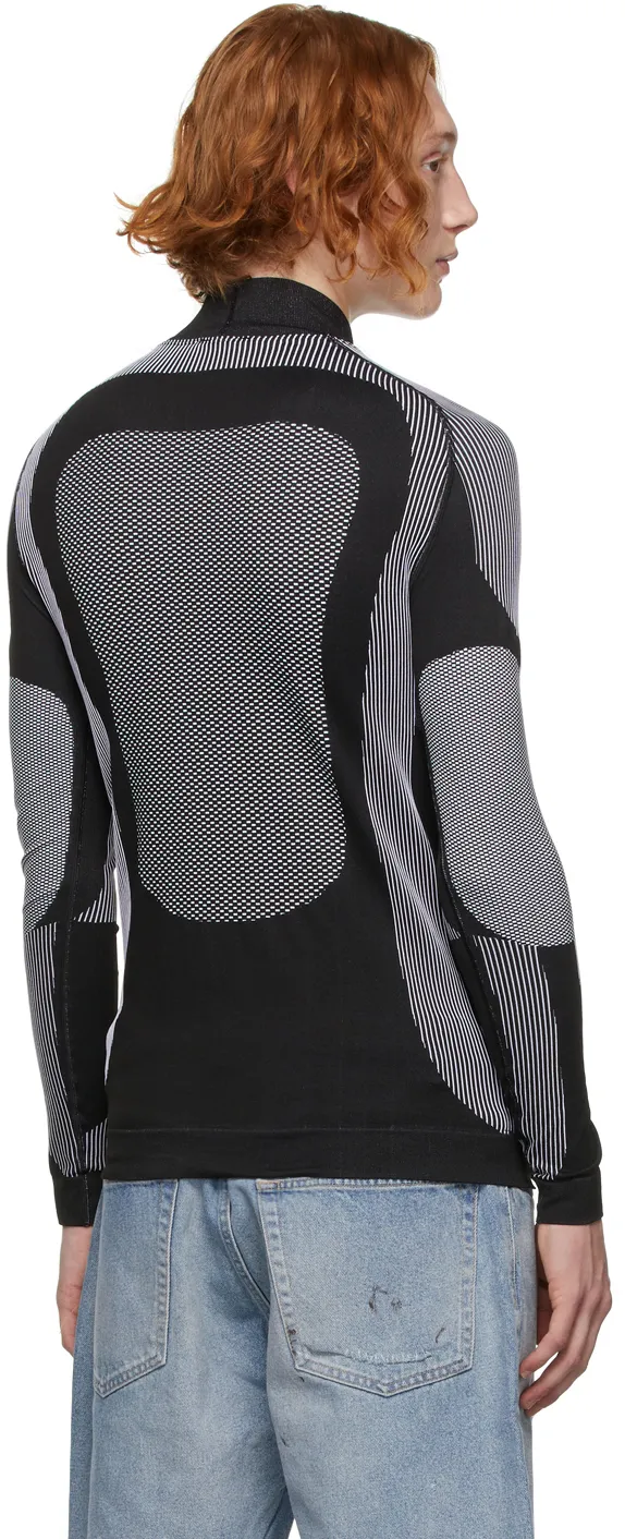 Logo-Print Long-Sleeved Top
