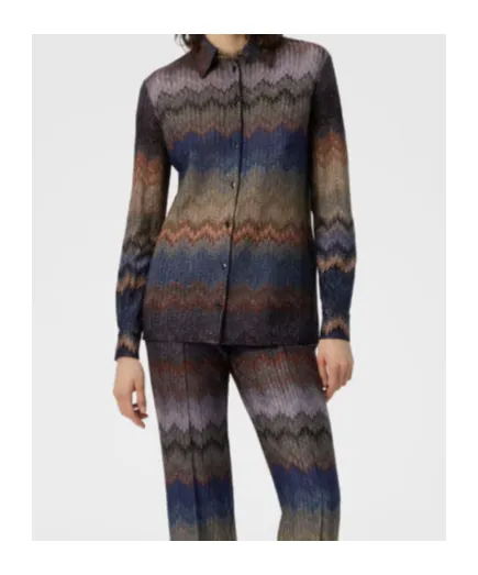 Zig-Zag Pattern Shirt