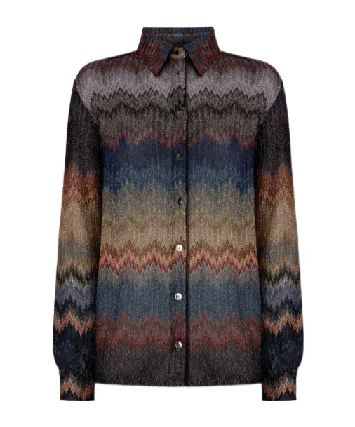 Zig-Zag Pattern Shirt