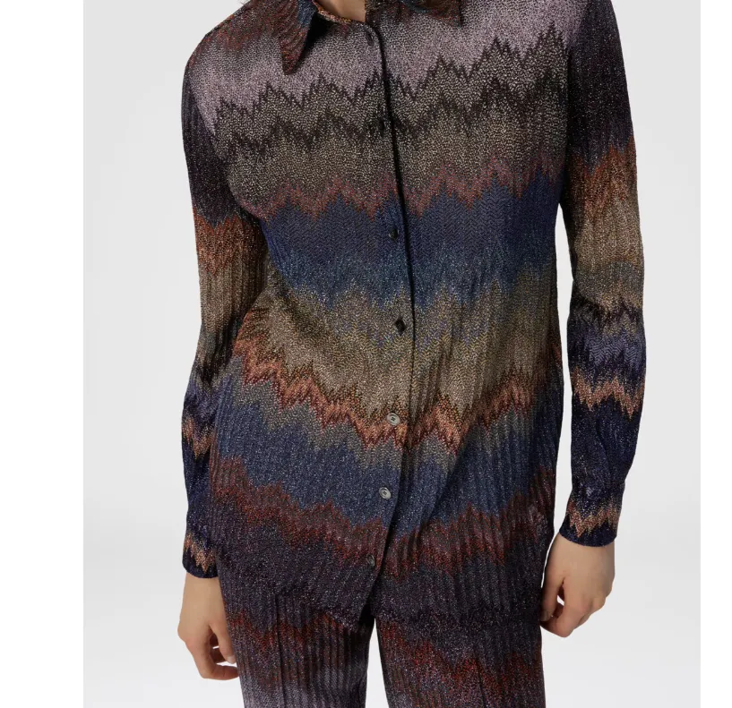 Zig-Zag Pattern Shirt