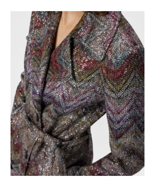 Viscose Blend Trench Coat