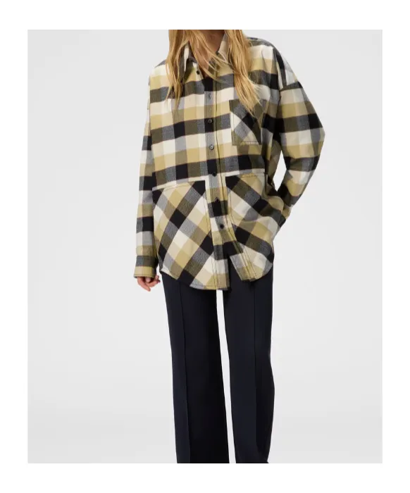 Oversized Checked Shirt
