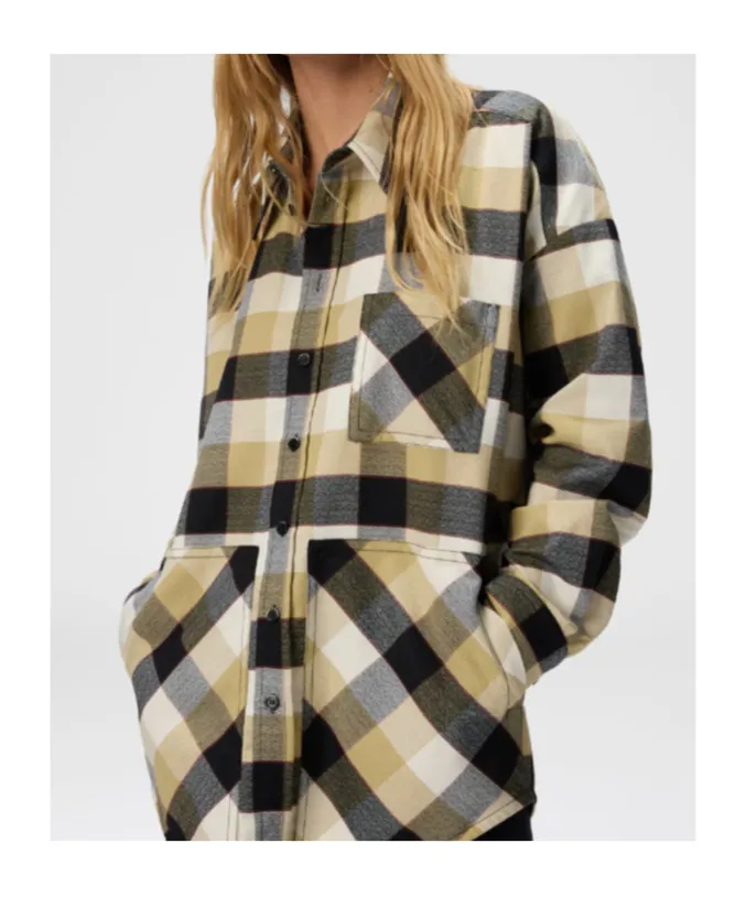 Oversized Checked Shirt