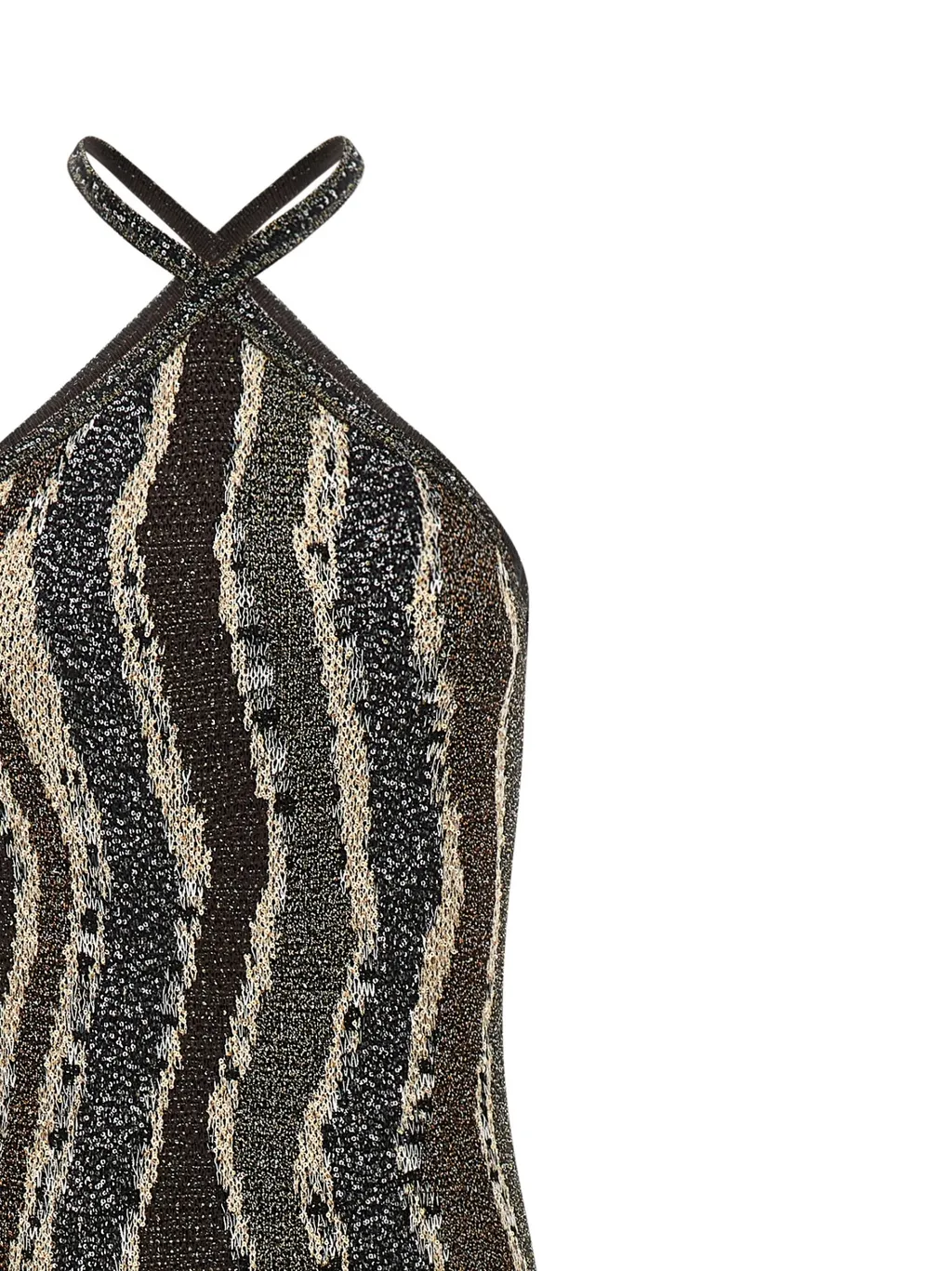 Wave Pattern Dress
